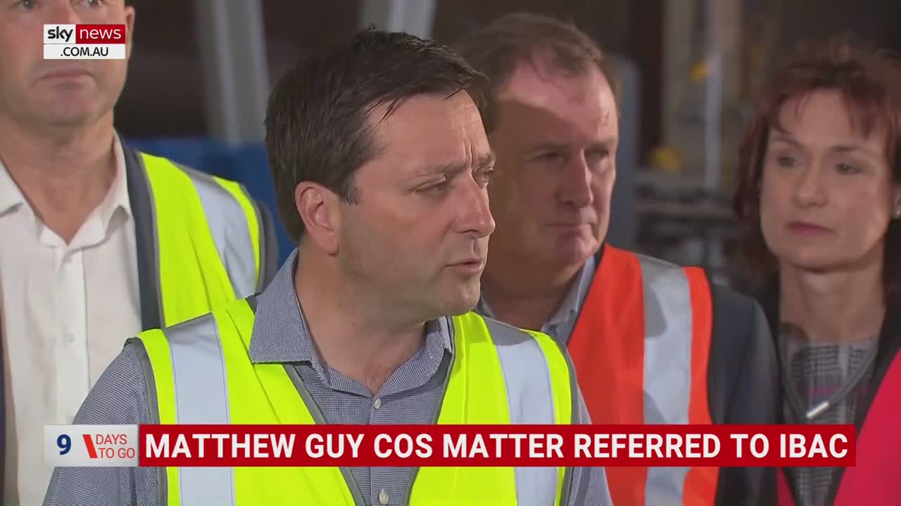 ‘I’ve not done anything wrong’: Matthew Guy on IBAC investigation