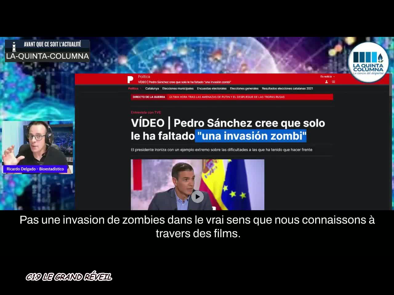 ZOMBIFICATION POST VACCINALE INTENSE... DEMANDEZ LE PROGRAMME - LA QUINTA COLUMNA !!!