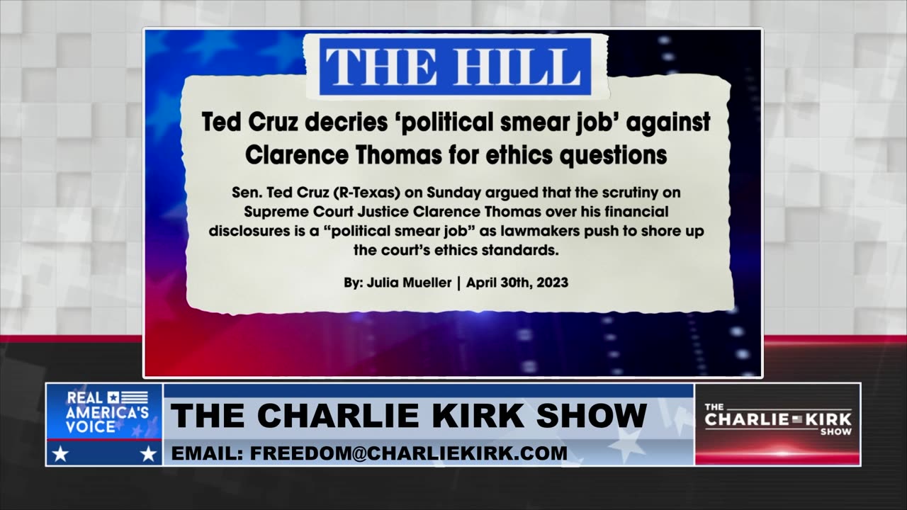 Kelly Shackelford Exposes the Truth About Ethics Charges Against Justice Clarence Thomas