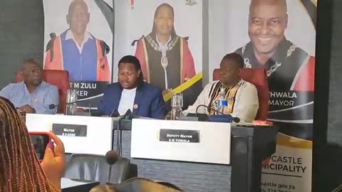 Newcastle local municipality Mayor Xolani Dub