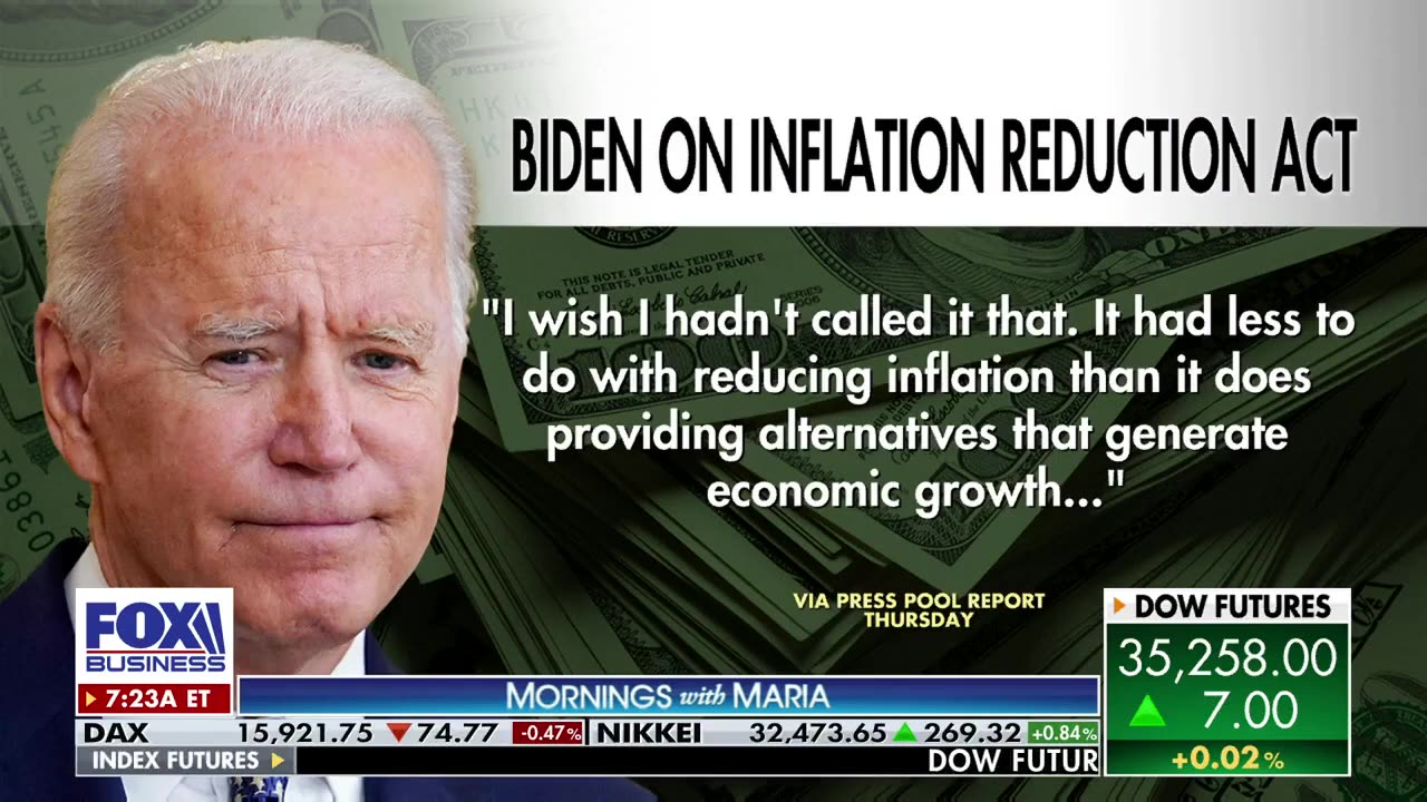 SHAMEFUL: Biden Finally Tells The Truth About The Infamous Inflation Reduction Act