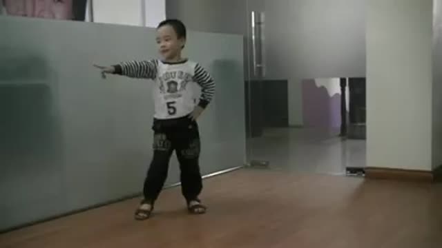 Babies with professional dance