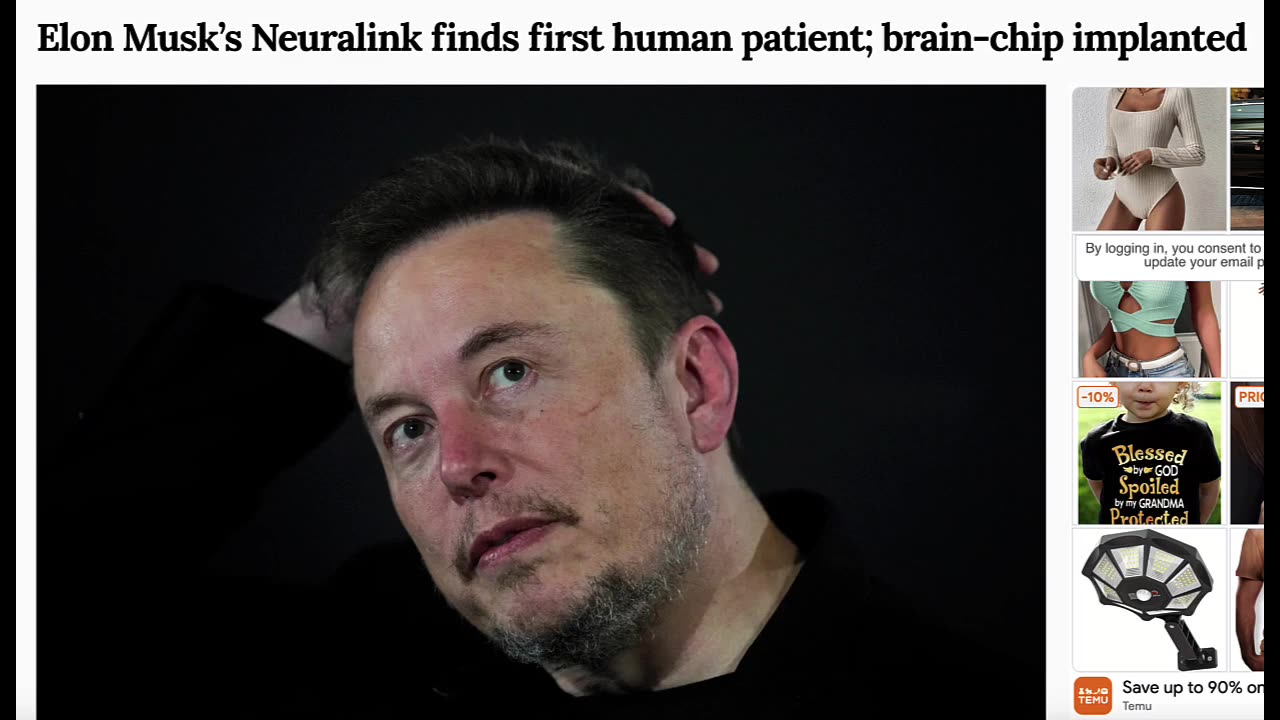 SHARE THIS! 1ST HUMAN UNDERGOES NEURALINK BRAIN CHIP TRANSPLANT! HOWEVER THIS ISN'T REALLY THE 1ST!