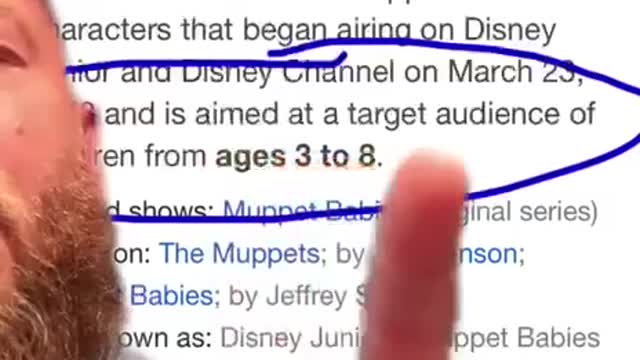 Disney dysphoria afflicts baby gonzo.