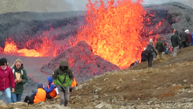 Leaping Lava in Iceland