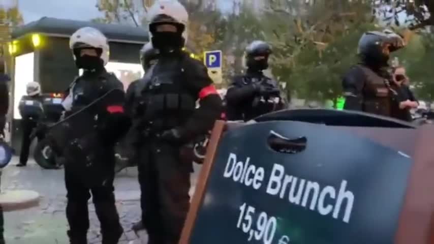 Macron's Idea of Freedom: Police Persecute Over Masks and Social Distancing