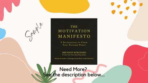 The Motivation Manifesto