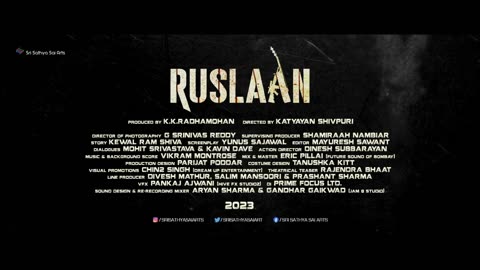 RUSLAAN NEW MOVIE TRAILER