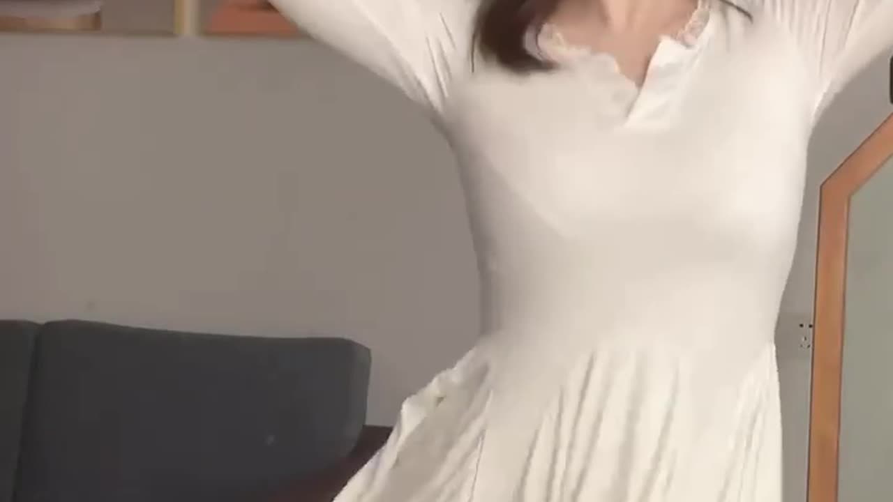 cute girl dancing