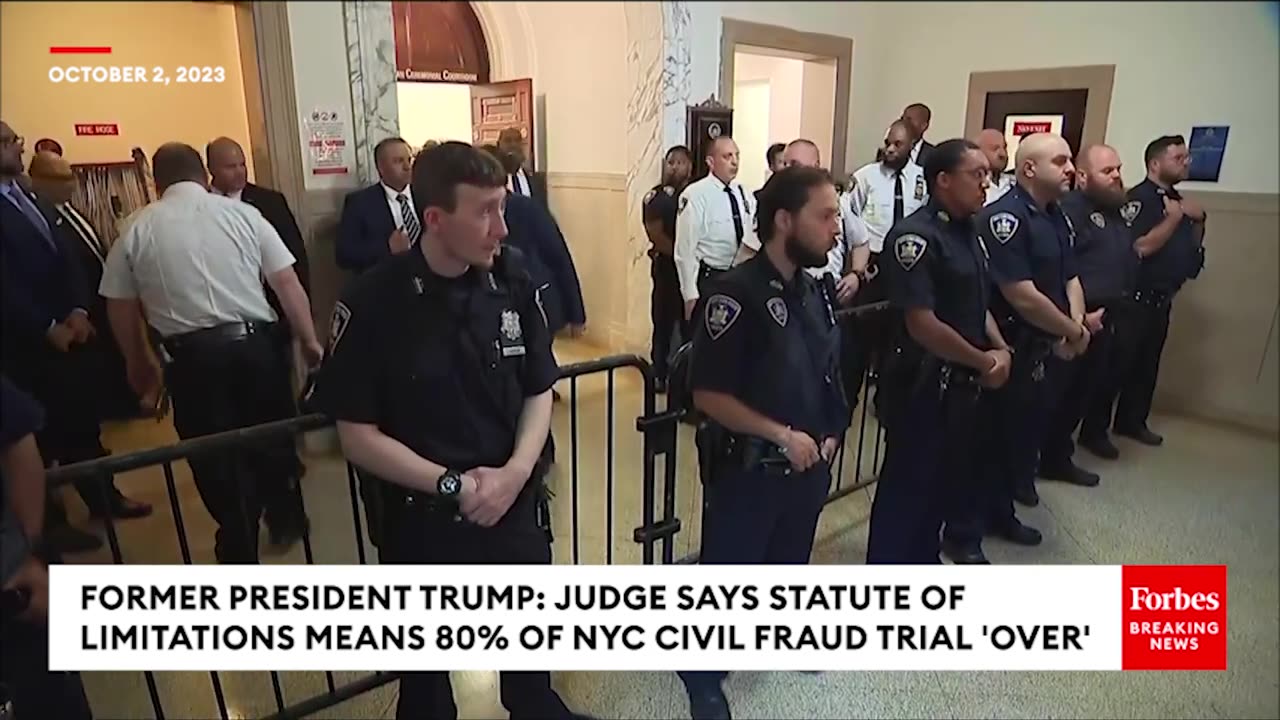 Shock End To Day One Of Trump Trial—Ex-POTUS Claims Judge Ruled 80% Of Case 'Over'