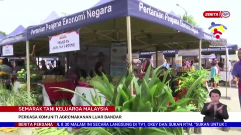 17 SEPT 2022 - BERITA PERDANA-SEMARAK TANI KELUARGA MALAYSIA-PERKASA KOMUNITI AGROMAKANAN LUAR BANDA