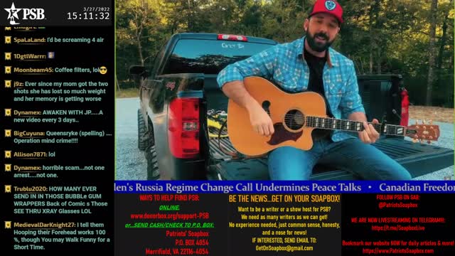2022-03-27 14:00 EDT - Your Voice, Your Call: with Chris Moore