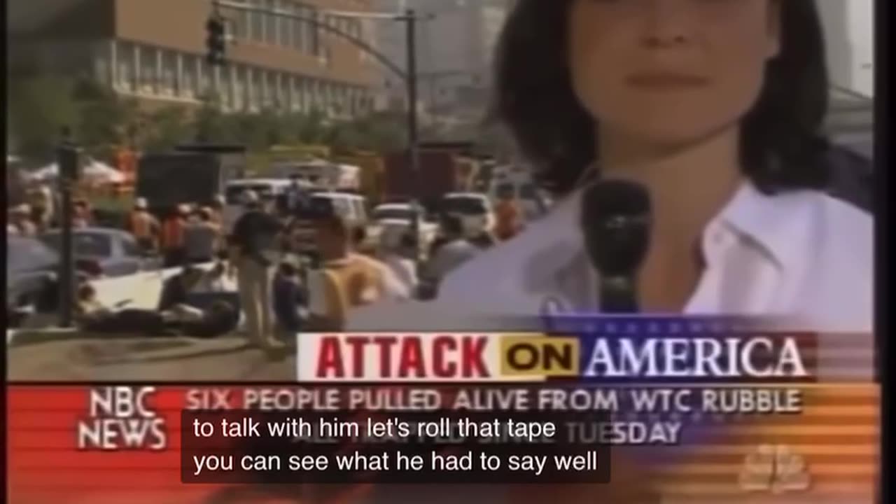 Donald Trump after 9/11 on NBC.