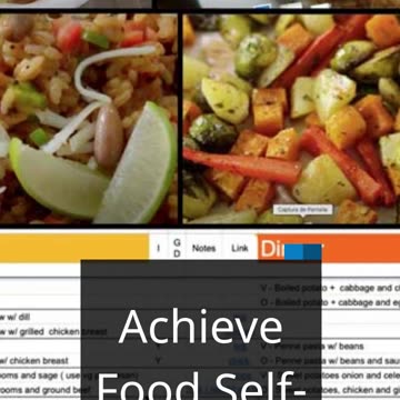 Achieve Food Self-Sufficiency