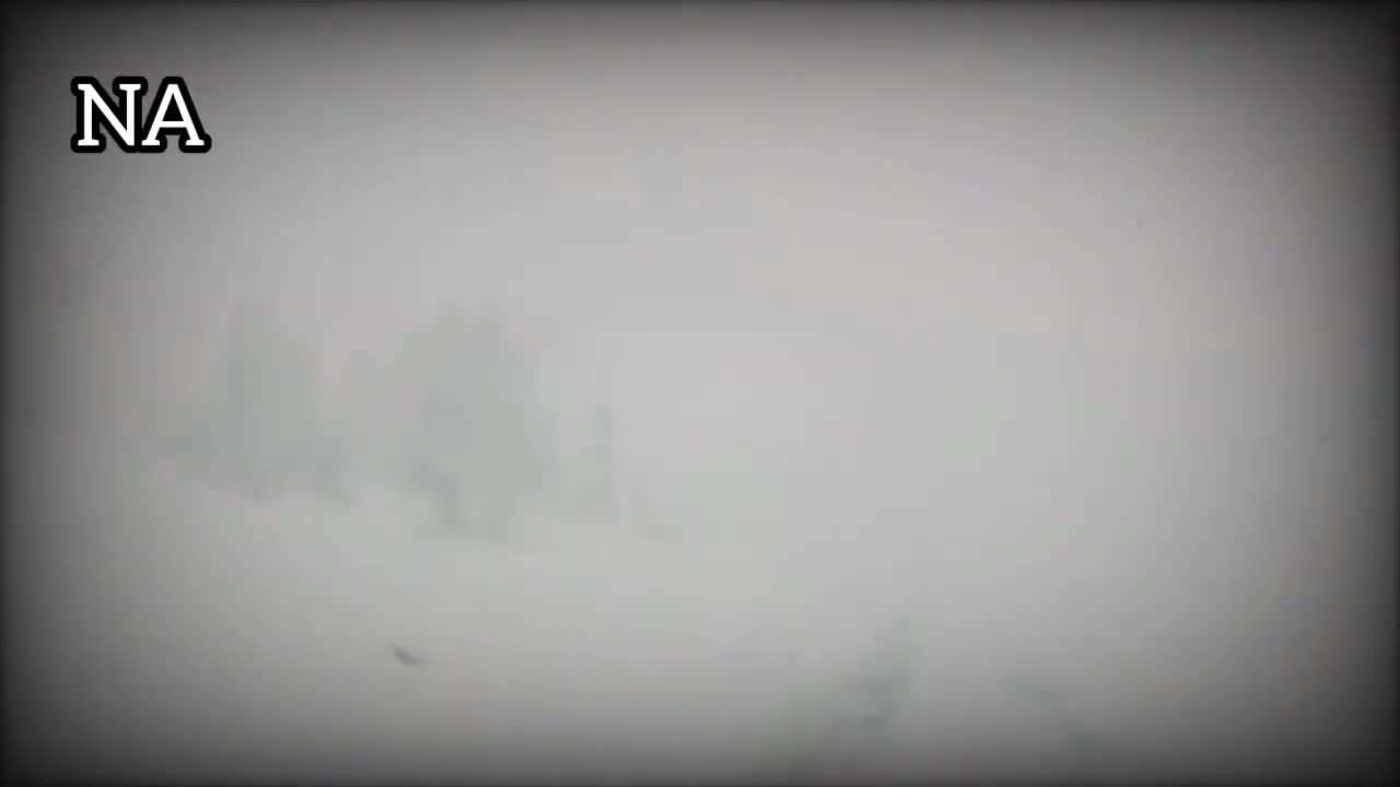 Snow buried California and Nevada. Snowfall today, zero visibility, roads closed