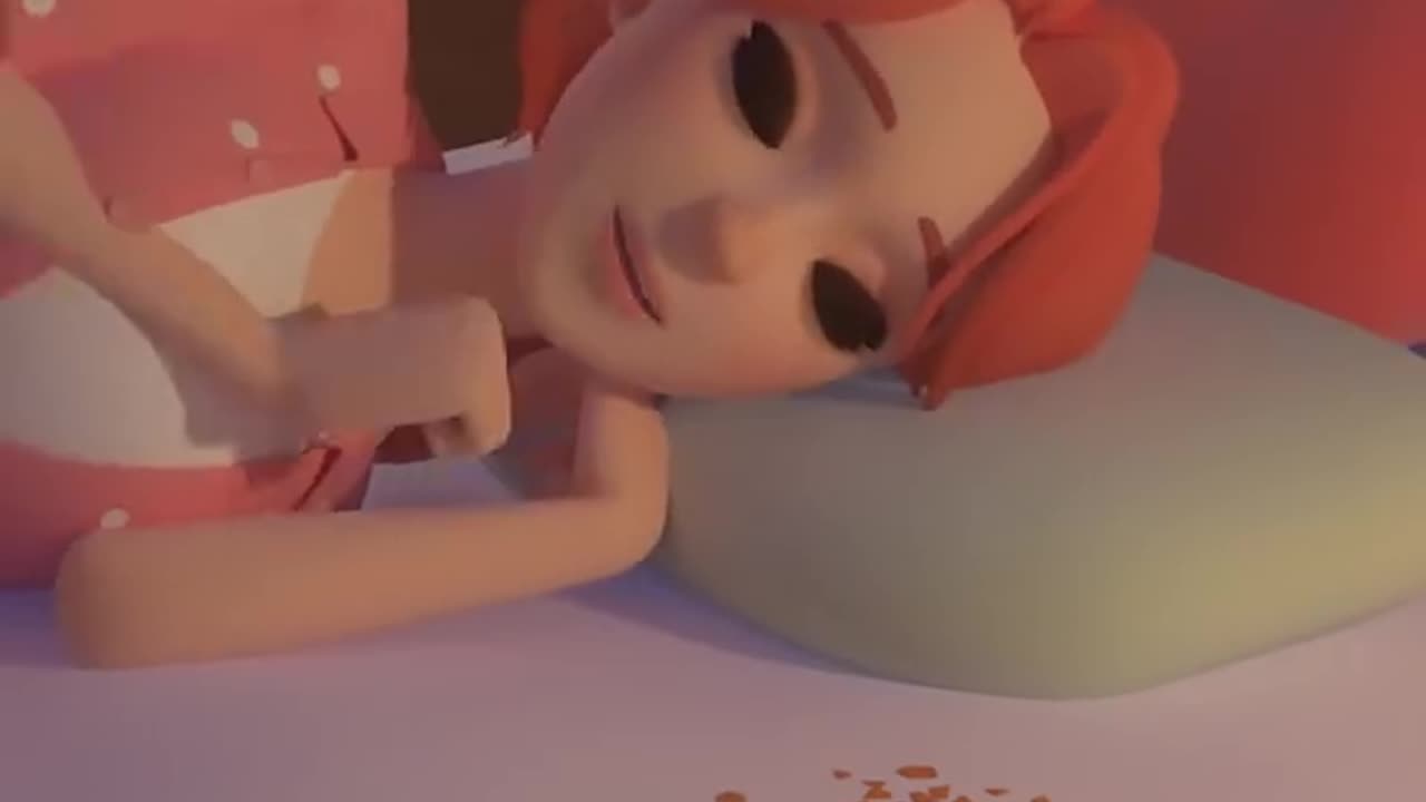 Cute animation girl