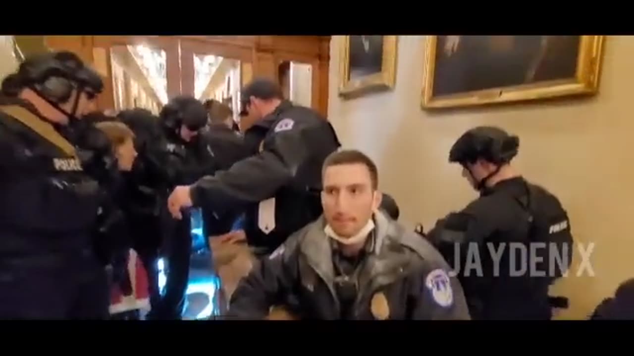 Michael Byrd murdered Ashli Babbitt on January 6th