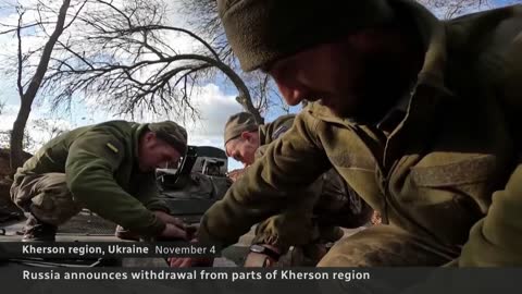 Russia withdraws troops from Kherson region, its only captured Ukrainian capital