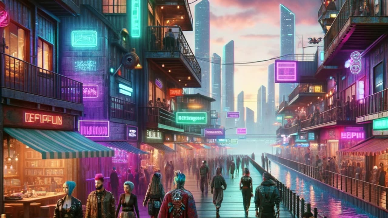 Cyberpunk 2077 AI Art Compilation