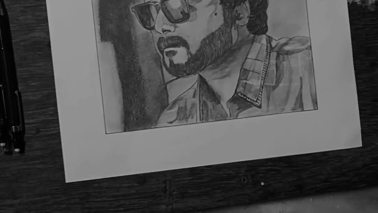 Vijay thalapathy drawing video