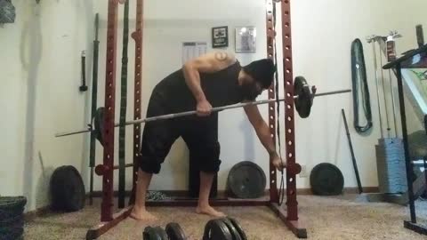 Barbell Single Arm Rows