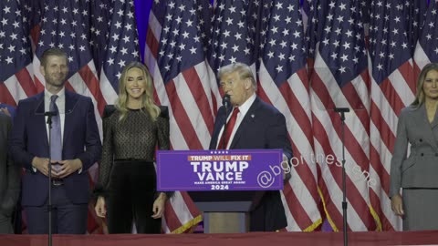 Trump Gives 2024 Victory Speech at Election Night Party in Florida FULL SPEECH