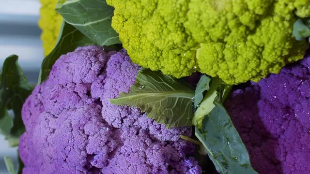 Colorful Cauliflower #vegetablegarden