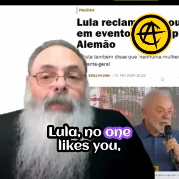 LULA CLAIMS that THERE WAS NO ONE at the EVENT at the ALEMÃO COMPLEX and he still MANAGED to talk...