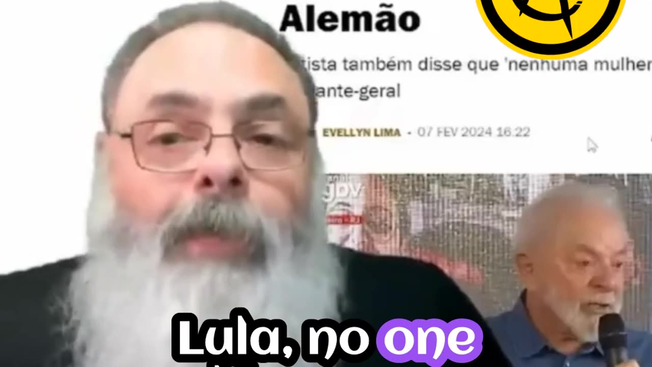 LULA CLAIMS that THERE WAS NO ONE at the EVENT at the ALEMÃO COMPLEX and he still MANAGED to talk...