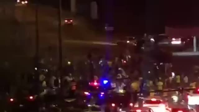 Brazilians block an airport in Sao Paulo (Protest against the rigged election)