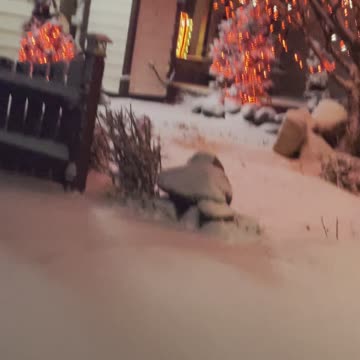 Magic light in Christmas