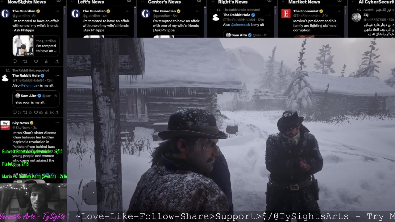 #RedDeadRedemption2 - Part 1.5 #TySights #ShadowGamesRecon #News #LIVE 2/10/24