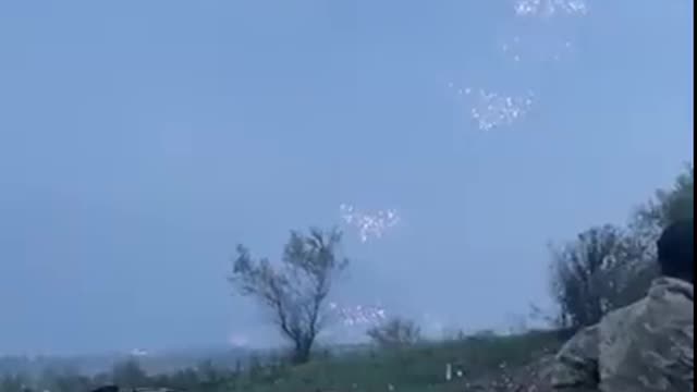 Russian incendiary munitions in Bakhmut.