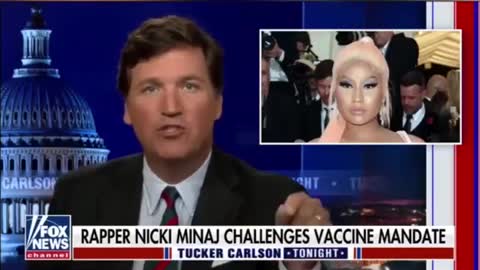 Tucker Carlson talks about Niki Minaj and her cousin