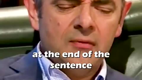 Rowan Atkinson funny video.