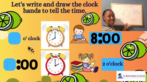 It's Time to Learn! Telling Time with Ms. Tissan ⏰