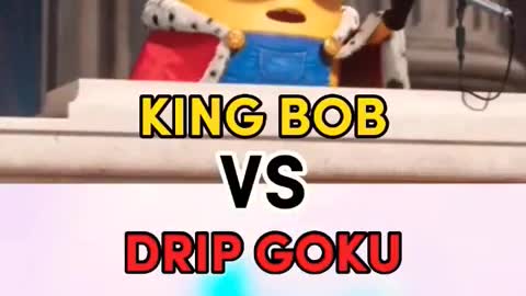 Drip Goku vs King BobWho is stronger#anime#shorts#dbz#minions#goku#bob