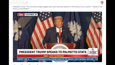 Trump on Truth Social 11;30am Aug 6, 2023