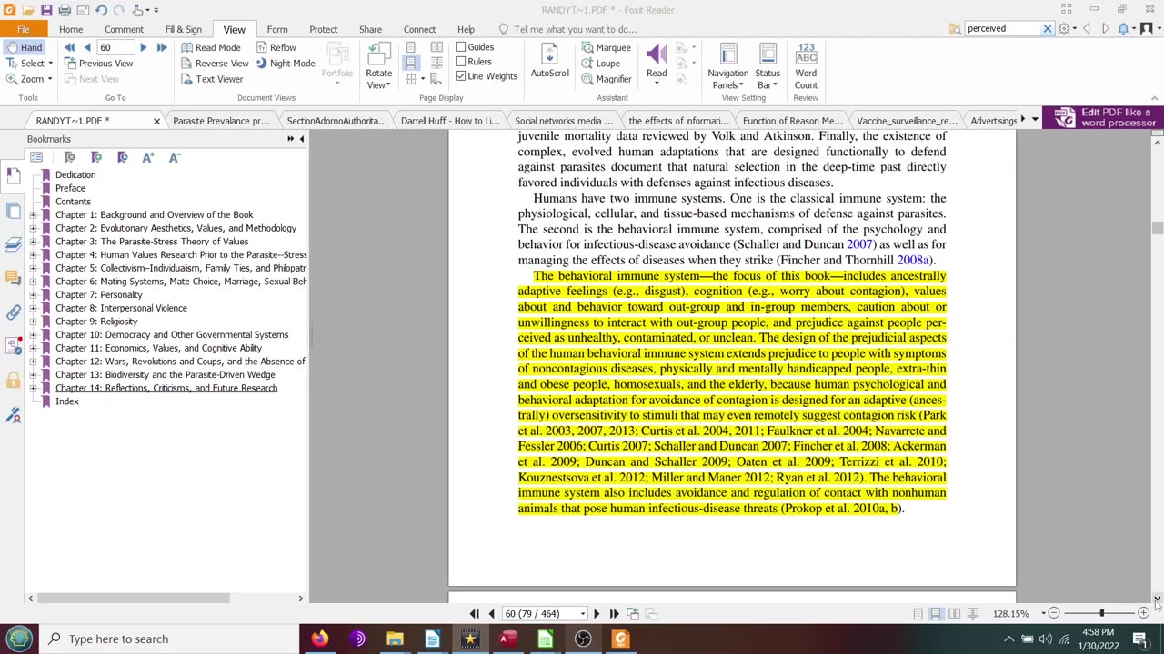 Part 42: Parasite Stress Theory and The Rockefeller Lock Step