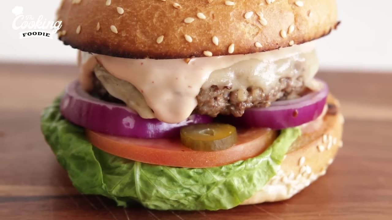 The Best Burger Recipe | How to Make Hamburger