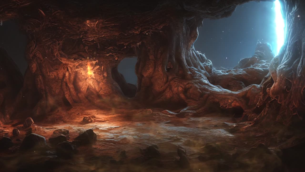 portrait cave