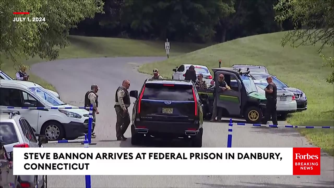 Steve Bannon Enters Federal Prison In Danbury, CT For 4-Month Sentence