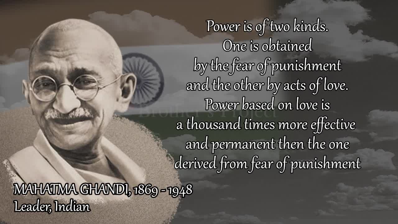 QUOTES - MAHATMA GANDHI WILL HELP YOU FIND INNER PEACE