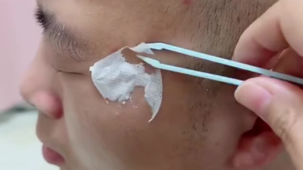 Dissolvable face mask