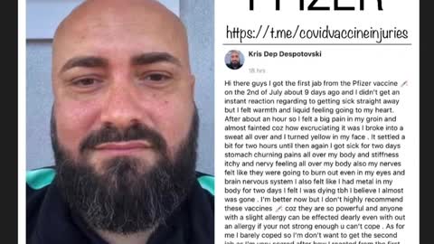 why i would rather take a bullet to the dome vs getting the vax part 1