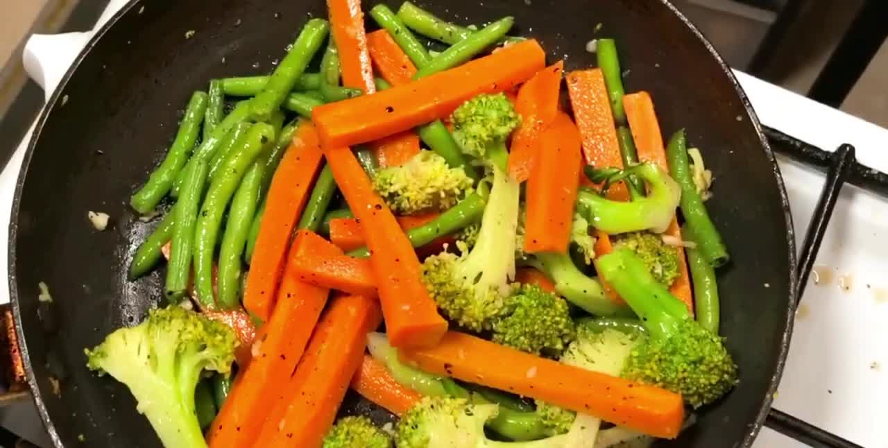 Best sautéed vegetables_ Healthy recipe for weight loss#_quick vegetable recipe only @Hot & Spicy