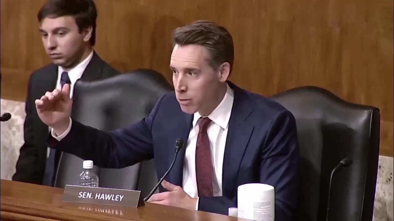 Sen. Josh Hawley EXPLODES ON Biden's Interior Sec. Over Corruption In Her Agency!!