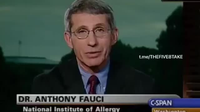 Fauci Flashback