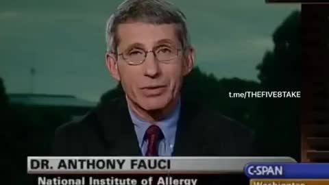 Fauci Flashback