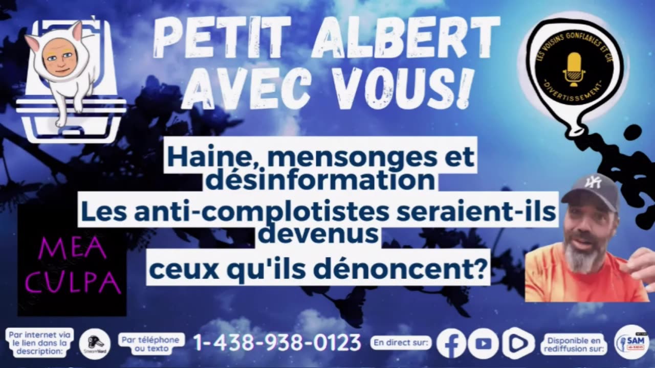 Petit Albert avec vous! - Les anti-complotistes seraient-ils devenus ceux qu'ils dénoncent?